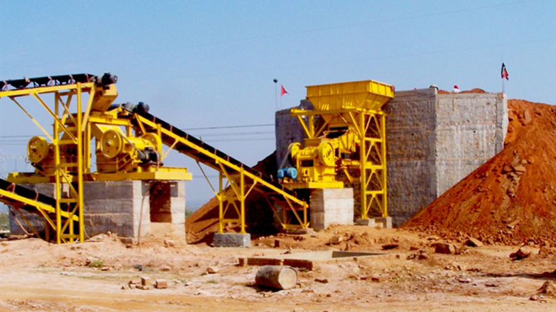 Planta trituradora de balasto ferroviario