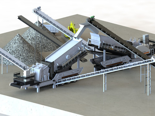 portable aggregate crusher plant