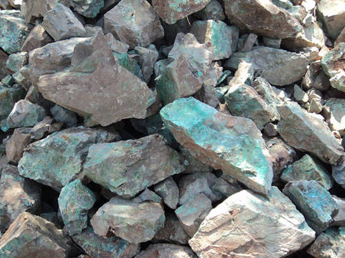 Equipos y procesamiento de minería de cobre