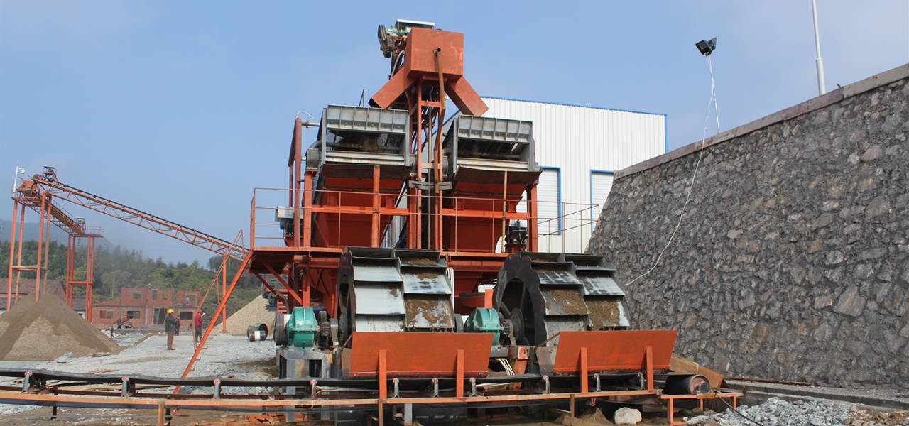 sand washing machine and sand washer